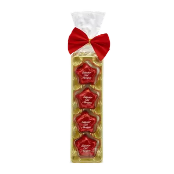 Čokoláda Das Exquisite Marcipánové hvězdy v čokoládě 50 g