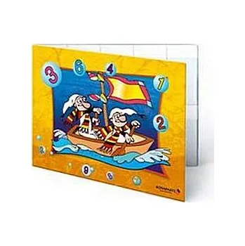 desky na sešit Desky na číslice Křemílek a Voch. Bonaparte 7744