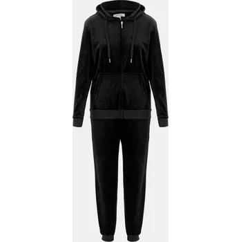 Miso Women Velour Tracksuit Black 6 (2XS)