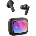 KSIX Vision bezdrátová sluchátka s TFT displejem, 6+20 h ČERNÁ