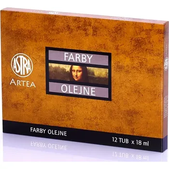 Výtvarná barva Art&Hobby ARTEA Olejové barvy Profi, Sestava 2, 12 x 18ml, 83410975