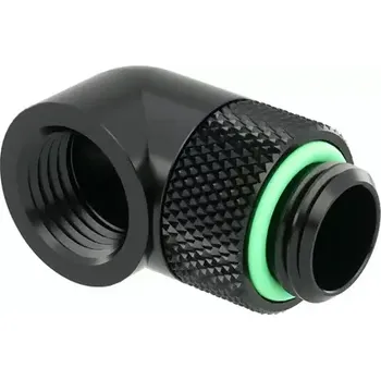 Fitinka Barrow G1/4 (M-F) spojka - 90° koleno (TWT90-v2.5) černá (TWT90-v2.5 b)