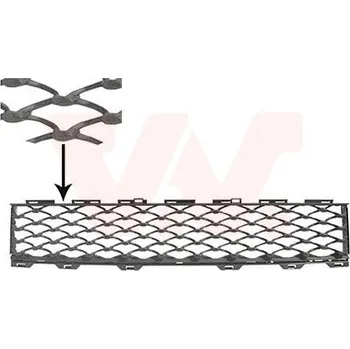 Nárazník Větrací mřížka, nárazník VAN WEZEL 1614590