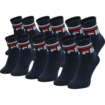 Dětské ponožky FILA Quarter 6-pack navy 27-30
