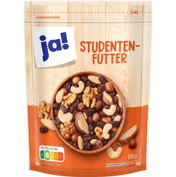 Ja! Studentenfutter mit Rosinen 200 g