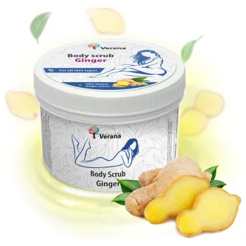 Tělový peeling VERANA Tělový peeling Zázvor 800 g
