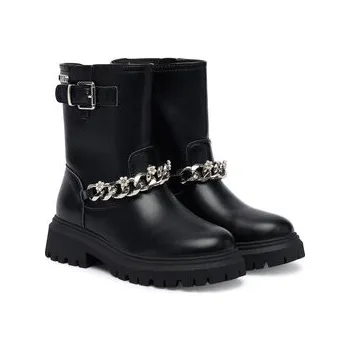 Dámské kozačky Polokozačky Liu Jo Wanda 07 4F5017 EX014 M Černá 34