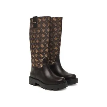 Dámské kozačky Kozačky Guess FLFYNN FAL11 Hnědá 37