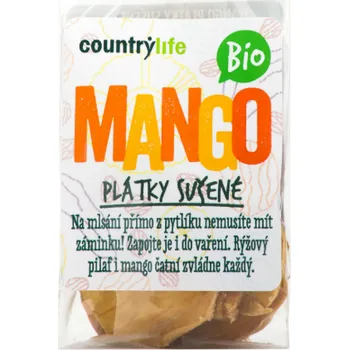Sušená potravina Sušené mango 80g BIO