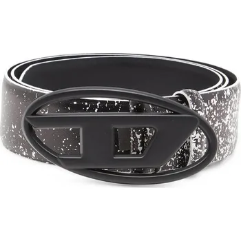 Opasek OPASEK DIESEL OVAL D LOGO B-1DR BELT WHITE