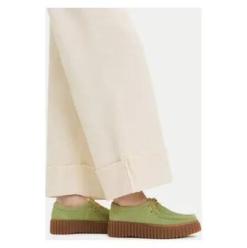 Dámské polobotky Polobotky Clarks Torhill Bee 26181186 Zelená 39