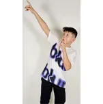 Reporter Young | Chlapecké bílé tričko s potiskem "BLUR" - Barva BÍLÁ, Velikost 152 243-0440B-03-200-1