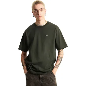 Pánské oblečení tričko Vans Left Chest II Loose - Dried Kelp M