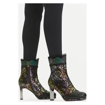 Dámské kozačky Polokozačky Laura Vita Hicao 42 Zelená 36