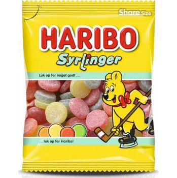 Bonbon Haribo Syrlinger 375 g