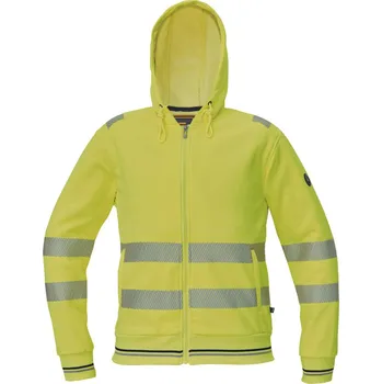 Pánská mikina Cerva Sheldon Hv Pánská HI-VIS mikina 03060147 žlutá XL