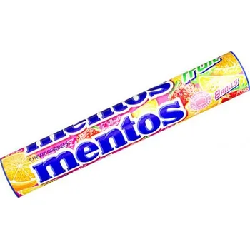 Bonbon Mentos Fruit 8 x 37 g