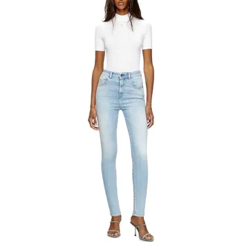 Dámské džíny DŽÍNY DIESEL 1984 SLANDY-HIGH TROUSERS BLUE