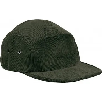 Kšiltovka Beechfield Manšestrová kamperská čepice EarthAware z organické bavlny Barva: Zelená lesní CB679