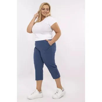 Dámské kalhoty Kalhoty AT SP 845.66 tmavě modré 56