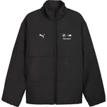 Pánská bunda Puma BMW M MOTORSPORT ESSENTIALS+ PUFFER JACKET M Černá, Bílá