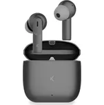 KSIX Meteor bezdrátová sluchátka, 4+28 h ČERNÁ