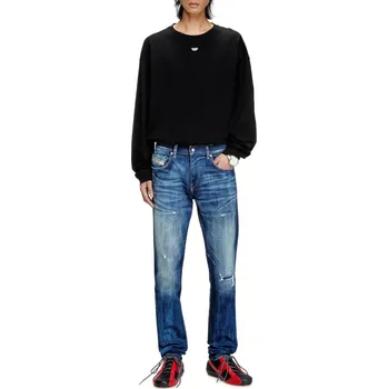 Pánské džíny DŽÍNY DIESEL 2019 D-STRUKT TROUSERS BLUE