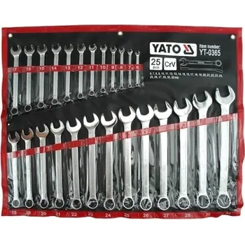 Dílna Sada klíčů očkoplochých 25ks 6-32 mm