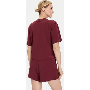 Dámské noční prádlo KARL LAGERFELD Pyžamo A4W45012 Bordó Regular Fit XL