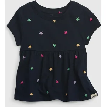GAP Dívčí Baby tričko Mix & Match GAP Modrá 104 (2893725)