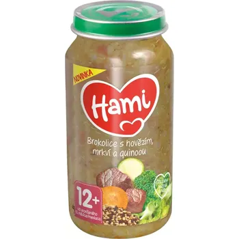 Hami Brokolice s hovězím, mrkví a quinoou 250 g