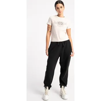 Reporter Young | Dívčí černé tepláky bez potisků - Barva ČERNÁ, Velikost 152 251-0117G-18-100-1