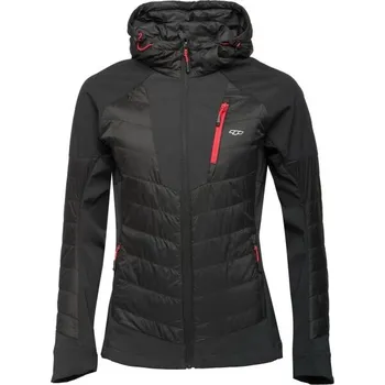 Dámská větrovka Dámská turistická bunda TRIMM MAROLA XS Černá, Červená