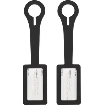 Gabol 800054 visačka na kufr obdélník (2 ks!)černá