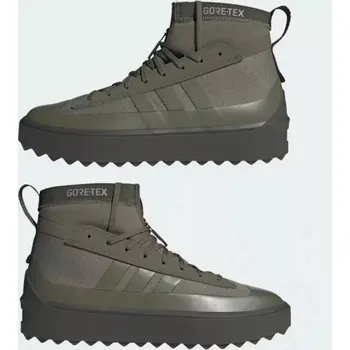 Pánské polobotky Pánské sportovní boty Znsored High Gore-Tex IE9408 Khaki zelená - Adidas 43 1/3 khaki-tm.Zelená