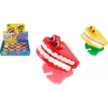 Hračka pro nejmenší Zuby skákající, na natažení