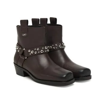 Dámské kozačky Polokozačky Liu Jo Roxy 01 SF5047 P0102 Hnědá 36