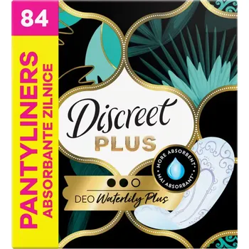 Menstruační vložka Discreet Slipové vložky DEO Waterlily Plus 84 ks 84 ks