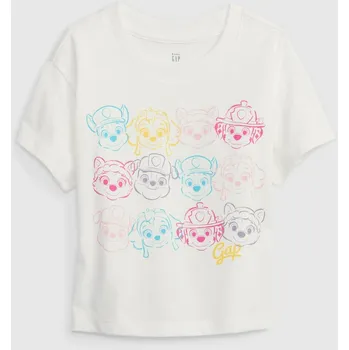 GAP Dívčí Baby tričko Gap & Tlapková patrola GAP Bílá 92 (2893863)