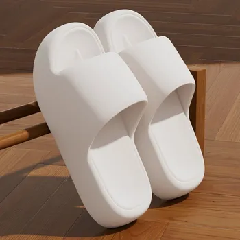 Dámská obuv Unisex domácí pantofle s měkkou podrážkou Barva: Bílá, Velikost: 40-41