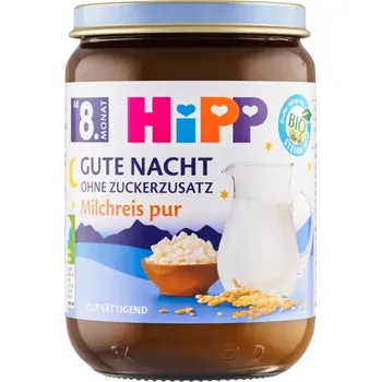 Dětská výživa HiPP BIO Mléčná kaše rýžová na dobrou noc 190 g