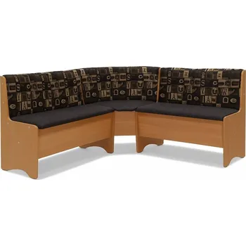 Čalouněná rohová lavice BIANKA 135x175 cm s úložným prostorem Provedení: Levé