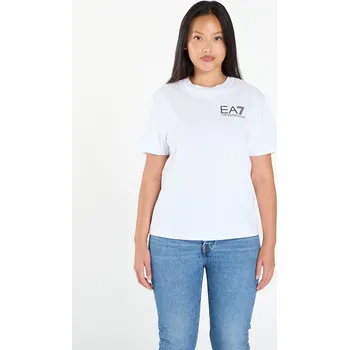Tričko EA7 Emporio Armani Train Logo Series W Tee Ss Ext White S