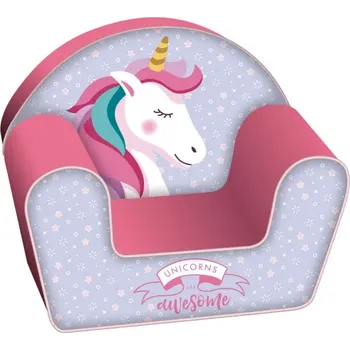 Dětsný nábytek ARDITEX ZASKA Pěnové křeslo do dětského pokoje UNICORN, ZK50779