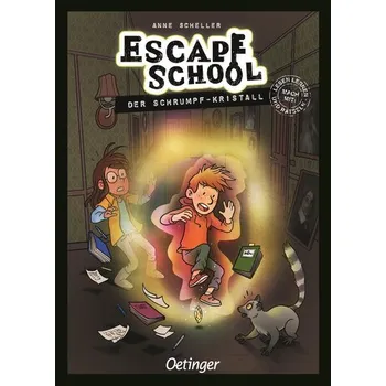 První čtění Escape School 3. Der Schrumpf-Kristall - Scheller, Anne