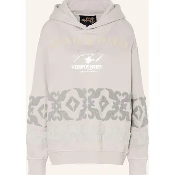 Dámská mikina Yippie Hippie Dámská Mikina S Kapucí S Třpytivou Přízí, šedá...
