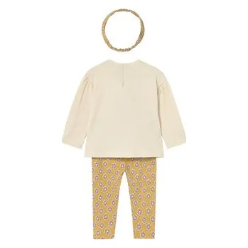Dámská halenka Mayoral Sada halenka a legíny 2744 Žlutá Regular Fit 9M