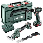METABO 685188000 Set nářadí 12V 2x2,0Ah /PowerMaxx BS 12 + PowerMaxx SGS 12 Q