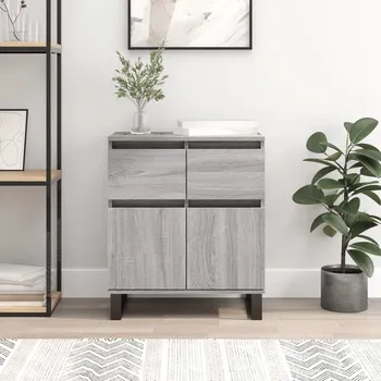 Příborník do zásuvky vidaXL Příborník 60 x 35 x 70 cm kompozitní dřevo [831129] Barva: šedá sonoma