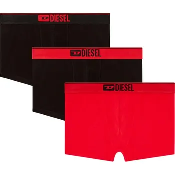 Pánské spodní prádlo SPODNÍ PRÁDLO DIESEL UMBX-DAMIENTHREEPACK BOXER-SHORTS RED